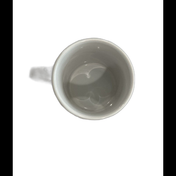 Galerie Ceramic Mug Color White Orange Reese’s Graphic Dishwasher Microwave Safe - Picture 3 of 4